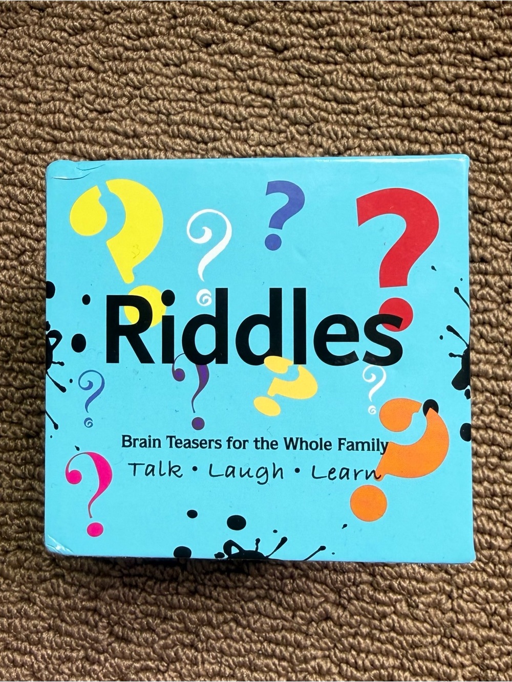 NEW! Riddles Brain Teaser Cards